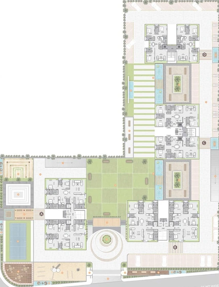 Master Plan of Pratham Ganesa in Pal Gam, Surat - Image 176361