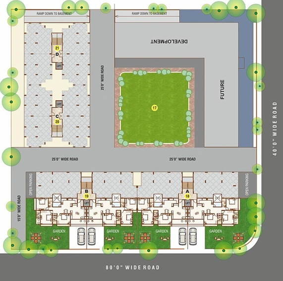 Master Plan of Pooja Heaven in Dahegam, Gandhinagar - Image 148739