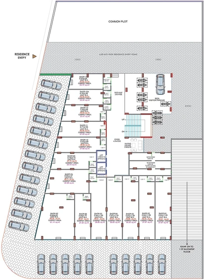 Master Plan of Shivaay Satva in Zundal, Ahmedabad - Image 148544
