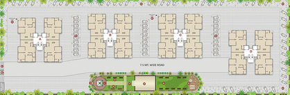 Master Plan of Suryam Square in Palanpur, Surat - Image 179919