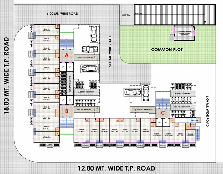 Master Plan of Sahajanand Shreedhar Dream in Vastral, Ahmedabad - Image 97676