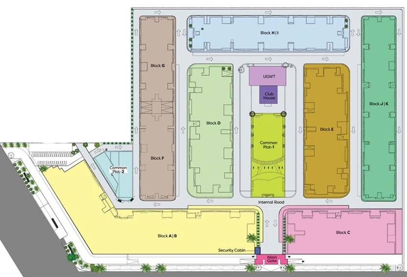 Master Plan of Janaadhar Sanand in Sanand, Ahmedabad - Image 97820
