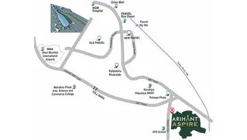 Location of Arihant Aspire - Image 35287