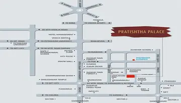 Location of Earth Pratishtha Palace - Image 149108