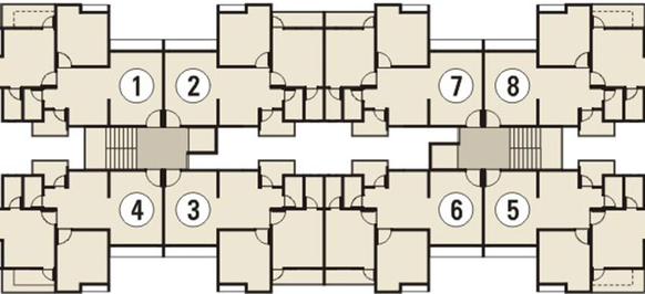 Floor Plan of Swastik Lake in Dindoli, Surat - Image 180001
