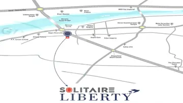 Location of Omkar Solitaire Liberty - Image 96646