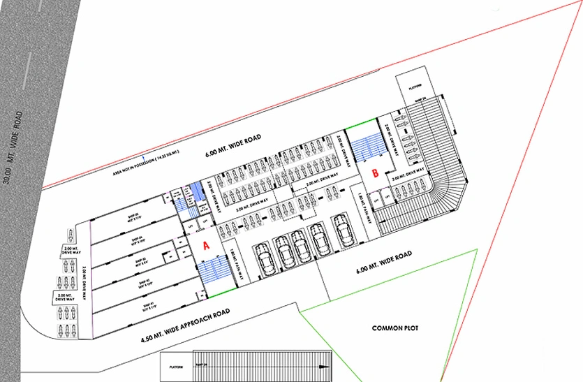Master Plan of Nilkanth Vatika in Vastral, Ahmedabad - Image 149087