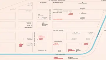 Location of Aagam City Life - Image 96304