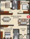 3 BHK Flat in Aashvi Urban Habitat in Uppal, Hyderabad - Image 817431