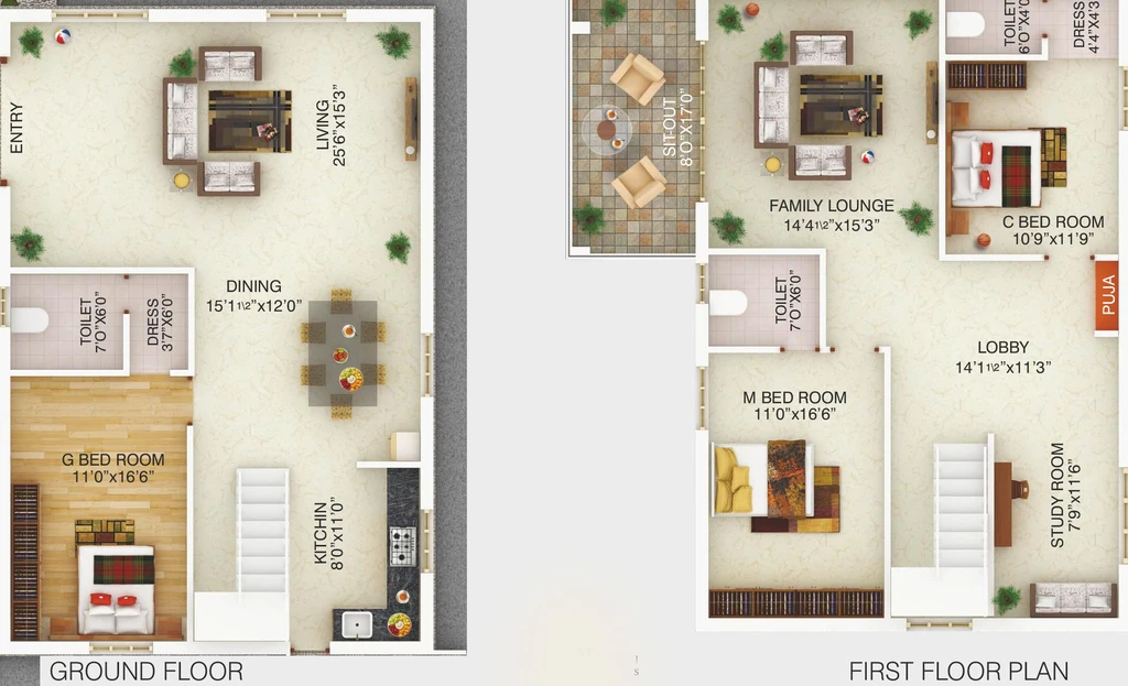3 BHK Flat in Sri Mytri Avasa in Mokila, Hyderabad - Image 817408