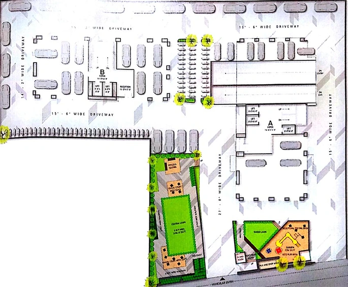 Master Plan of Gurukrupa Sky Rise in Mota Varachha, Surat - Image 179662