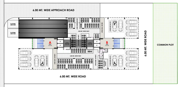 Master Plan of Shashwatam Crown 80 in Nava Naroda, Ahmedabad - Image 97640