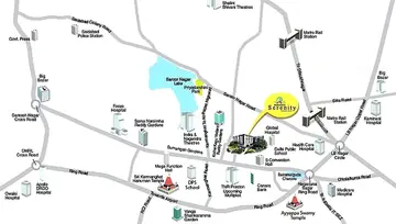 Location of Madhavaram Serenity - Image 172404