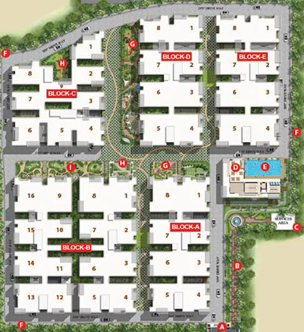 Master Plan of Madhavaram Serenity in Karmanghat, Hyderabad - Image 172406