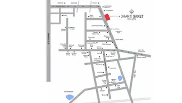 Location of Dharti Saket Heaven - Image 97512