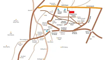 Location of GK Alam Villas - Image 172334