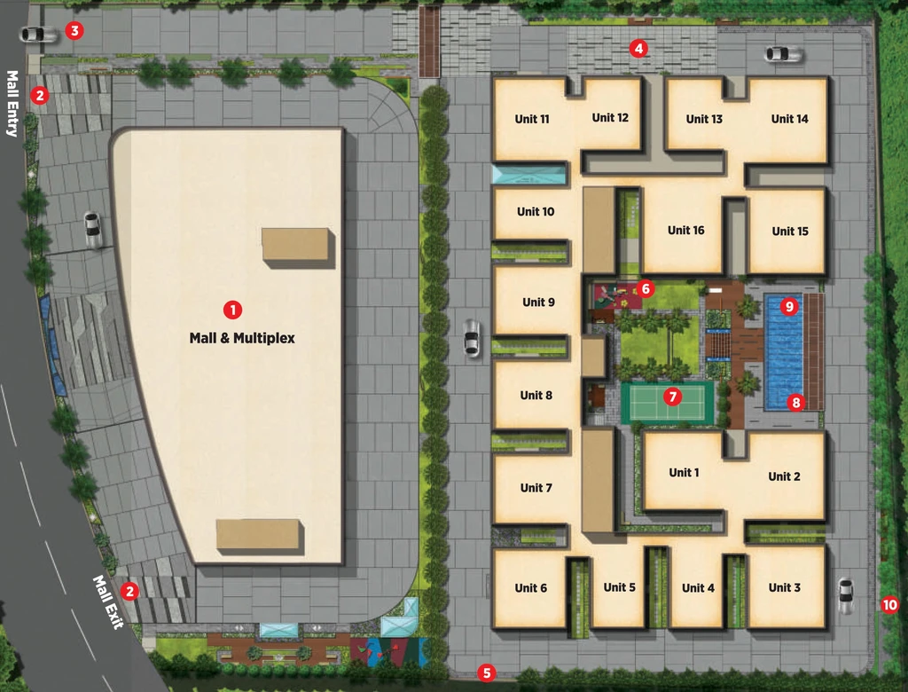Master Plan of HSR Sriramachandra Manor in Hastinapuram, Hyderabad - Image 172384
