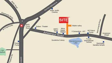 Location of Saaghar Bhuvana - Image 172473
