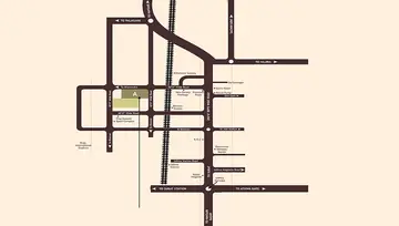 Location of Aakar Al Madina Residency - Image 176533