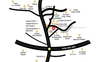 Location of Parijatha Pride - Image 172088