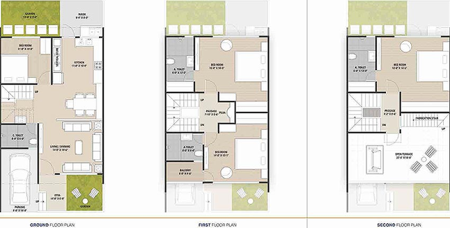 4 BHK Flat in Vaishnodevi Beyond Villa in Jahangirabad, Surat - Image 818184