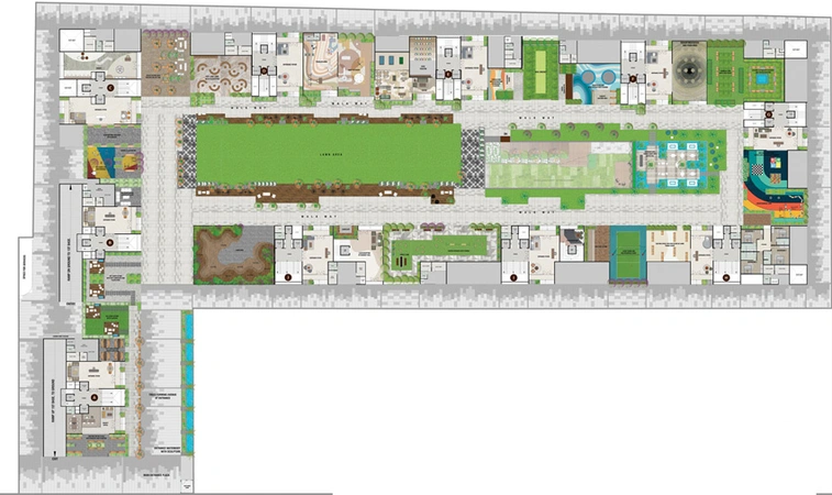 Master Plan of Rajhans Kronis in Vesu, Surat - Image 96688