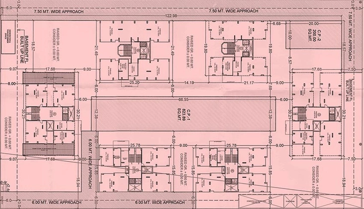 Master Plan of Shiv Shubham Pearl in Palanpur, Surat - Image 179243