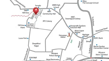 Location of Om Sri Projects Symphony - Image 172522