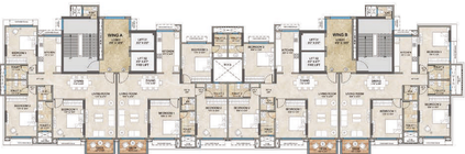 Floor Plan of Bharat Primavistas in Vile Parle West, Mumbai - Image 102480