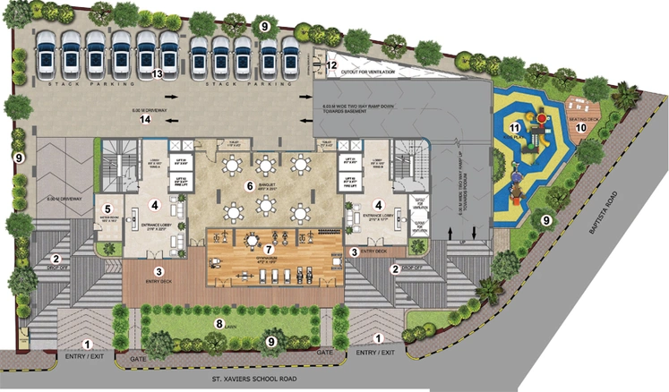 Master Plan of Bharat Primavistas in Vile Parle West, Mumbai - Image 102481