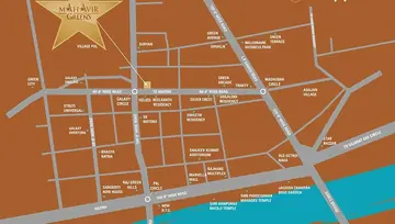 Location of Mahaveer Greens - Image 175629