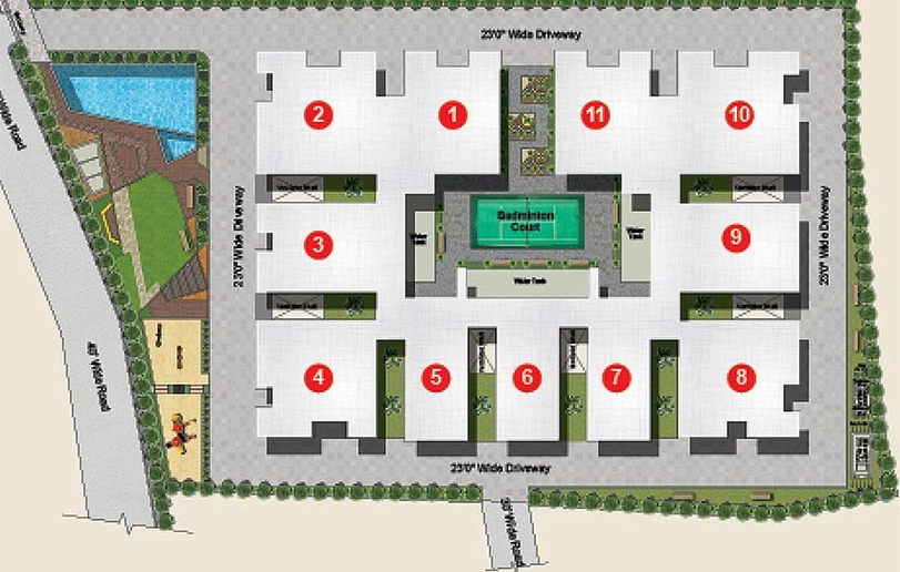 Master Plan of Rami Reddy Laxmi Ram Haran in Attapur, Hyderabad - Image 172490