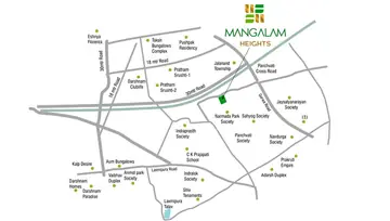 Location of Mangalam Heights - Image 185768