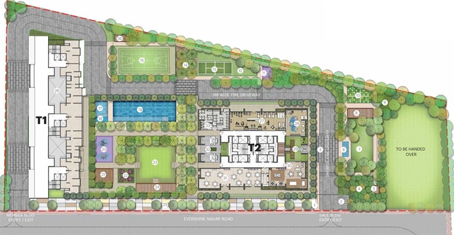 Master Plan of Narang Vivenda in Malad West, Mumbai - Image 96572