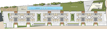 Master Plan of Opulence Marion Residency in Dumas Road, Surat - Image 175872