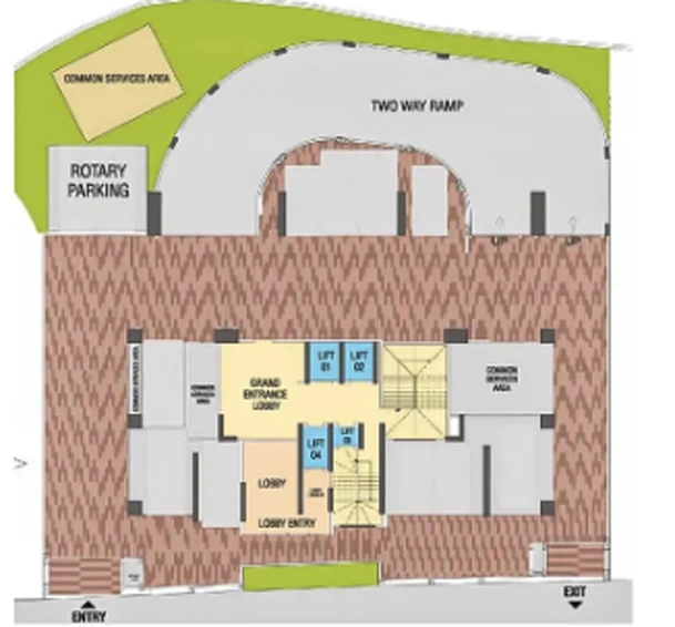 Master Plan of Transcon Silverbay in Bandra West, Mumbai - Image 96482