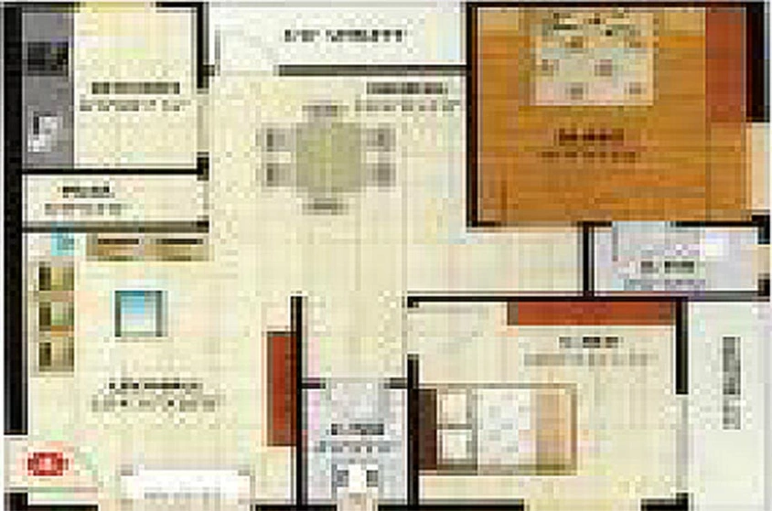 2 BHK Flat in Sri Sai Krupa Heights in Kondapur, Hyderabad - Image 817358