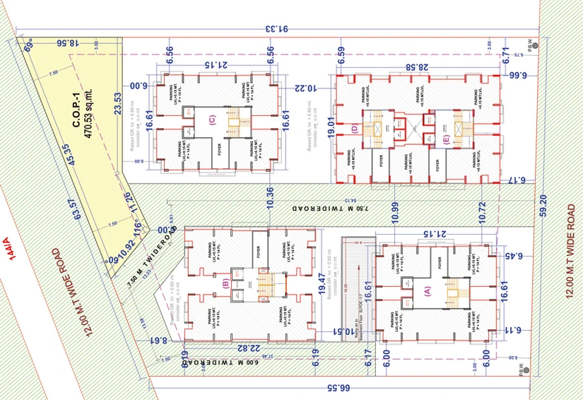 Master Plan of Vardan Luxuria in Mota Varachha, Surat - Image 96901