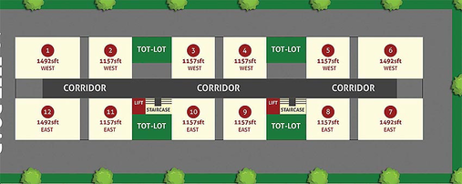 Master Plan of Eco Casa Ujjain in Kompally, Hyderabad - Image 172234