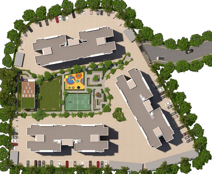 Master Plan of Shripal Shanti in Virar West, Palghar - Image 17396