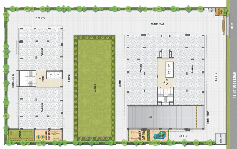 Master Plan of Swastik 42 in Sargasan, Gandhinagar - Image 97435