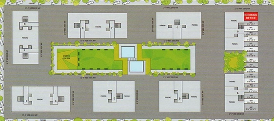 Master Plan of Shilalekh Silicon Palm in Dindoli, Surat - Image 179388