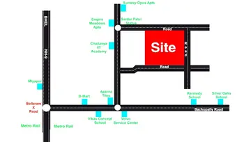 Location of Sriram Arcade - Image 172162