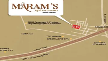 Location of Maram Garlapati Homes - Image 171890