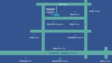 Location of Siddhi Swapnil Heights - Image 96967