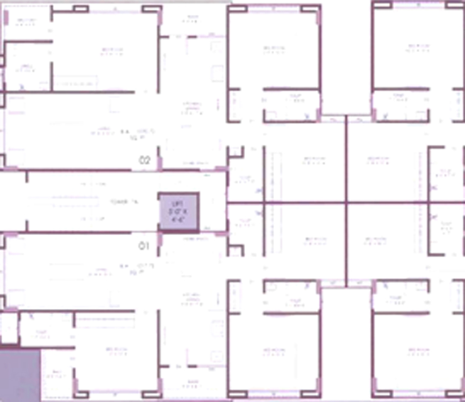 Floor Plan of Creative Sanskruti in Harni, Vadodara - Image 97337