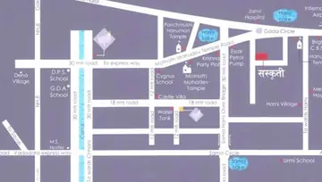 Location of Creative Sanskruti - Image 97336