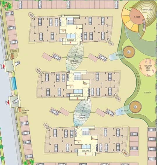 Master Plan of Rameshwaram Palace in Vesu, Surat - Image 177153