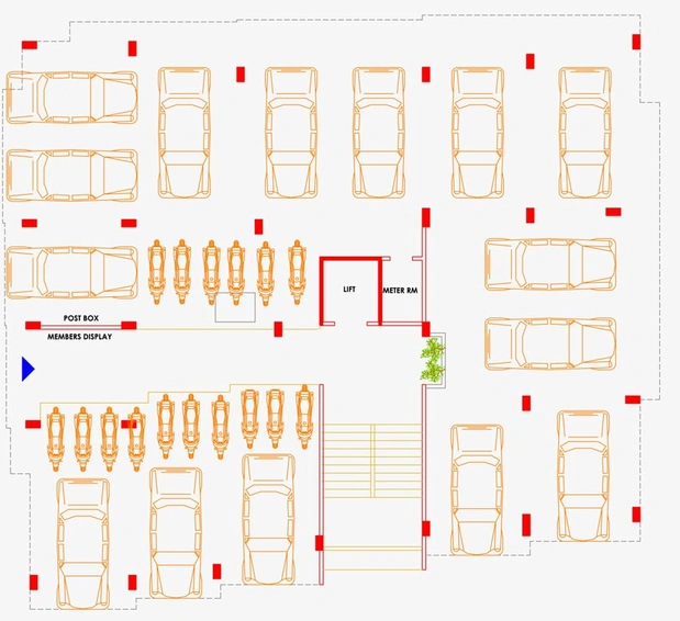 Master Plan of Arihant Amarjyot Apartments in Paldi, Ahmedabad - Image 97732