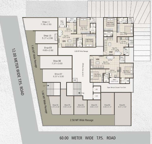 Master Plan of Dream Heritage in Makarpura, Vadodara - Image 97345
